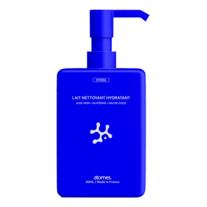 Photo du lait nettoyant de la gamme HYDRA de la marque Atomes skin